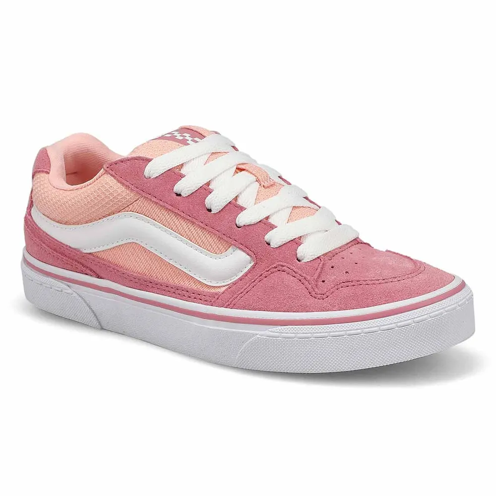 Womens Caldrone Lace Up Sneaker - Mauve