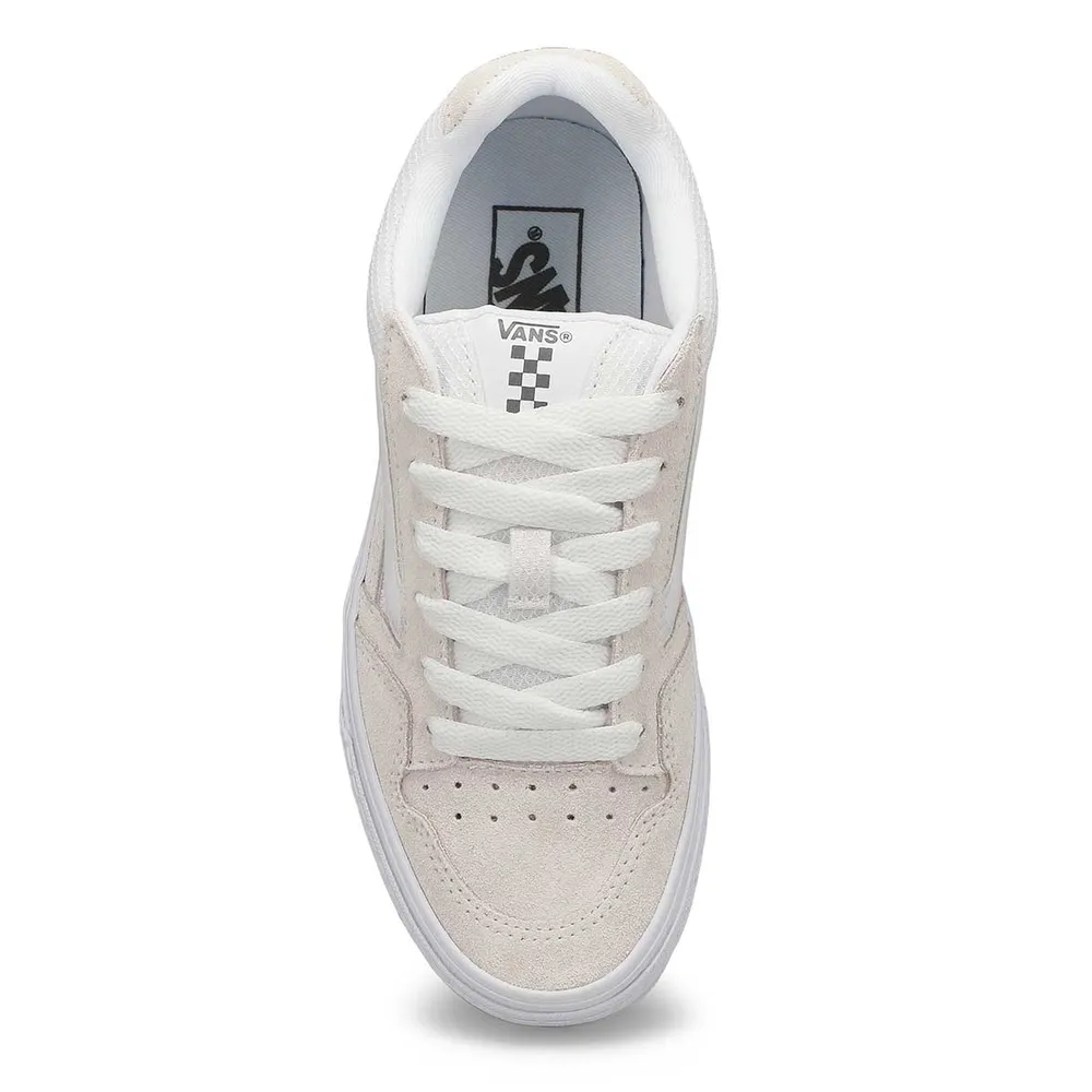 Womens Caldrone Lace Up Sneaker - White