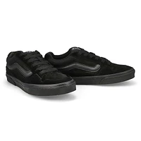 Mens Caldrone Lace Up Sneaker - Black/Black