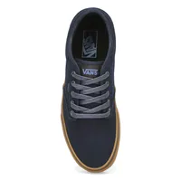 Mens Atwood Canvas Lace Up Sneaker - Navy/Gum