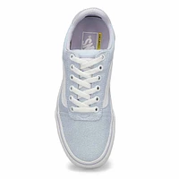 Womens Ward Deluxe Lace Up Sneaker - Summer Light Blue