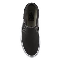 Womens Asher Slip On Sneaker - Black/White