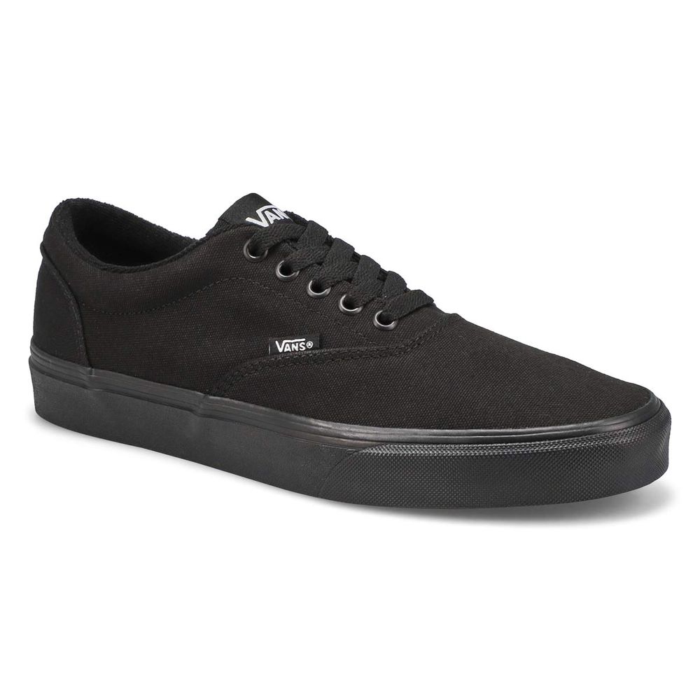 Mens Doheny Lace Up Sneaker - Black/Black