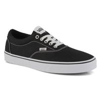 Mens Doheny Lace Up Sneaker - Black/White