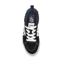 Boys Filmore Checker Lace Up Sneaker - Black/White