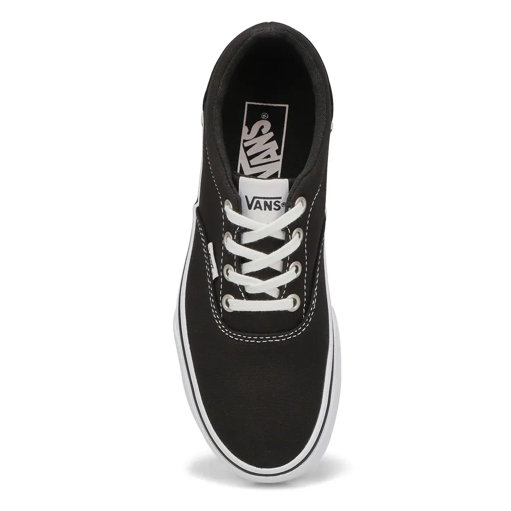 Womens Doheny Lace Up Sneaker - Black/White
