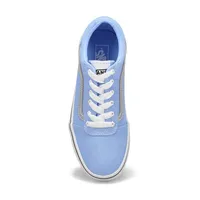 Girls Ward Lace Up Sneaker - Blue/White