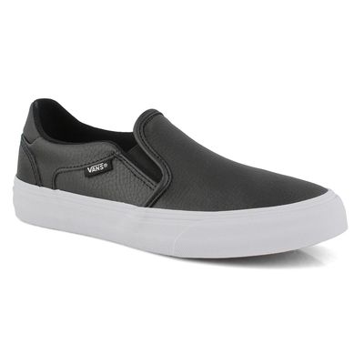 vans asher deluxe slip on