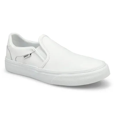 Womens Asher Deluxe Sneaker - White/White