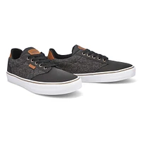 Mens Atwood Deluxe Sneaker - Black/Dashound