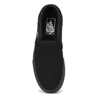 Womens Asher Platform Slip On Sneaker - Black/Black