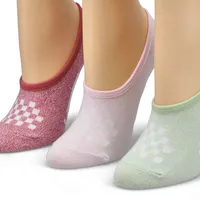Womens Classic Marled Canoodle Ankle Sock 3 Pack - Multi