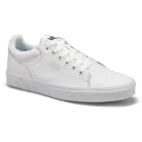 Mens Seldan Leather Lace Up Sneaker - White/White