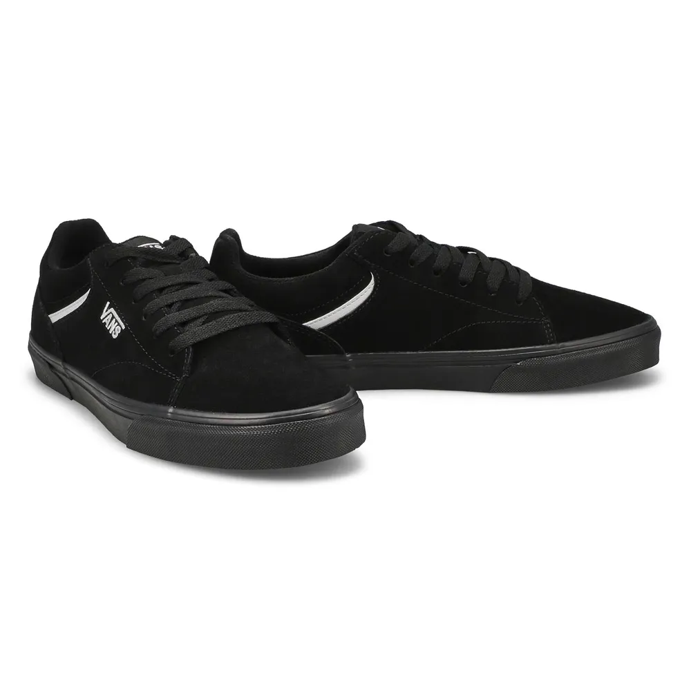 Mens Seldan Lace Up Sneaker - Black/Black