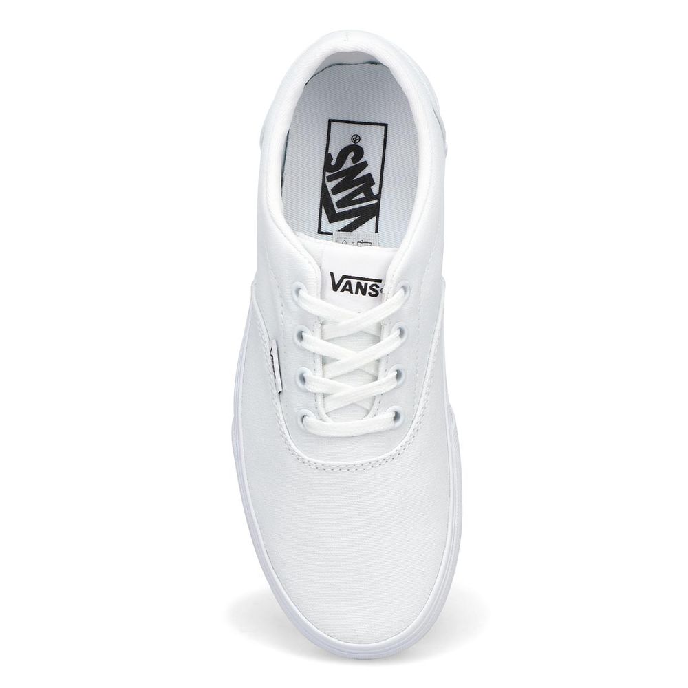Womens Doheny Platform Lace Up Sneaker - White/White