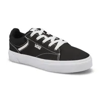 Kids Seldan Lace Up Sneaker - Black/White