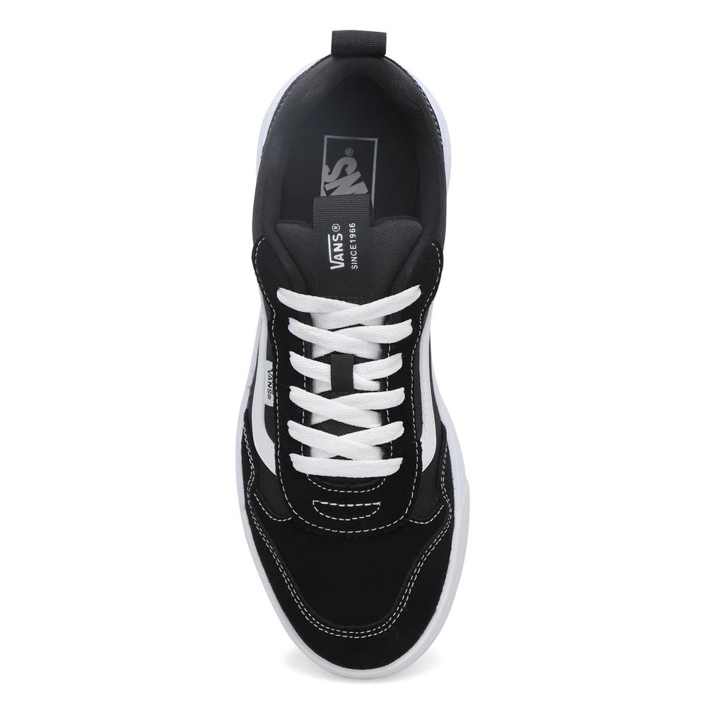 Mens Range EXP Lace Up Sneaker - Black/White