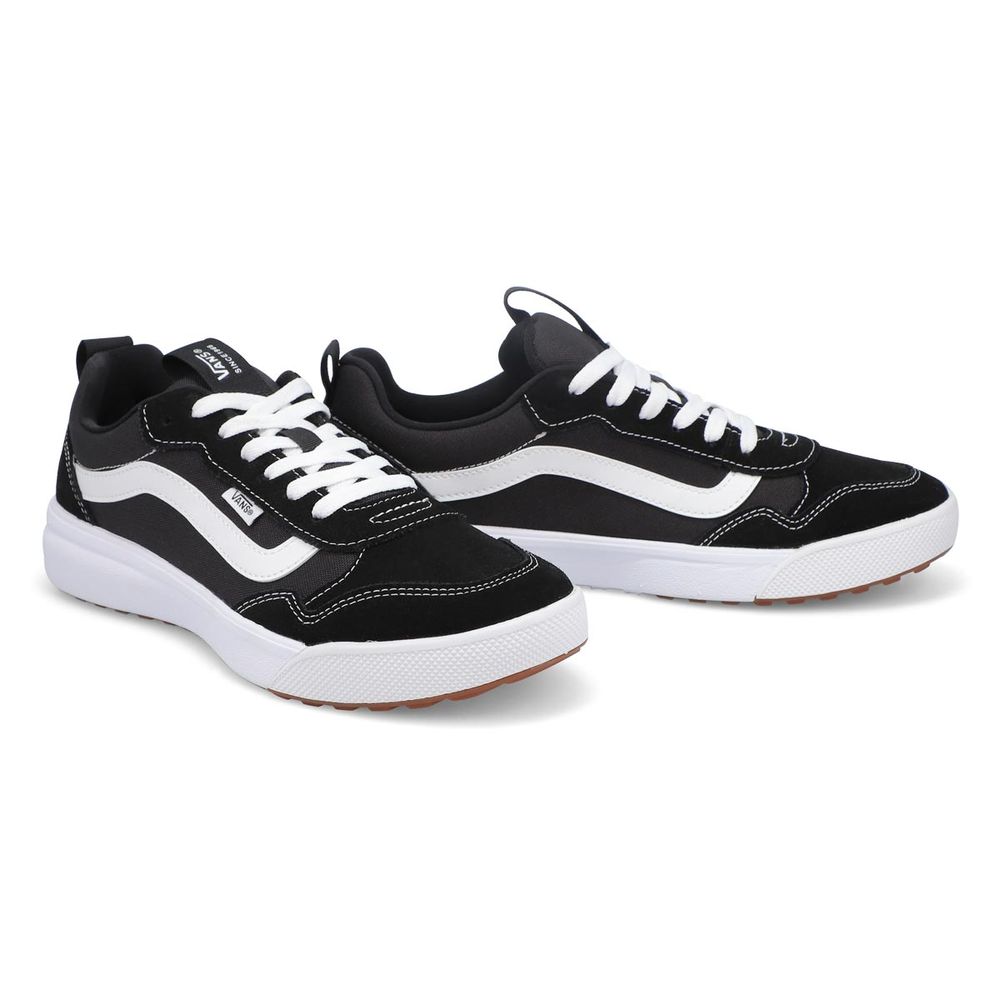 Mens Range EXP Lace Up Sneaker - Black/White