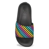 Womens Range Slide-On Casual Sandal - Multi/Black