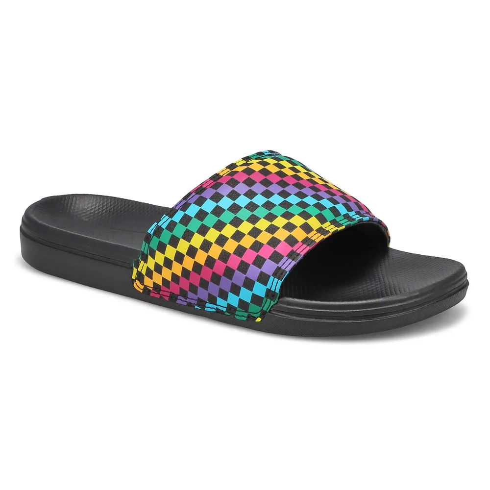 Womens Range Slide-On Casual Sandal - Multi/Black