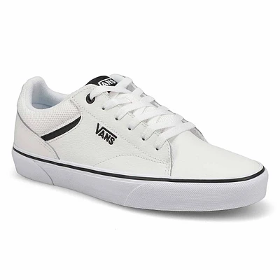 Mens Seldan Lace Up Sneaker -  Black/White