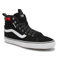 Mens Filmore Hi Vansguard Sneaker - Black/Red