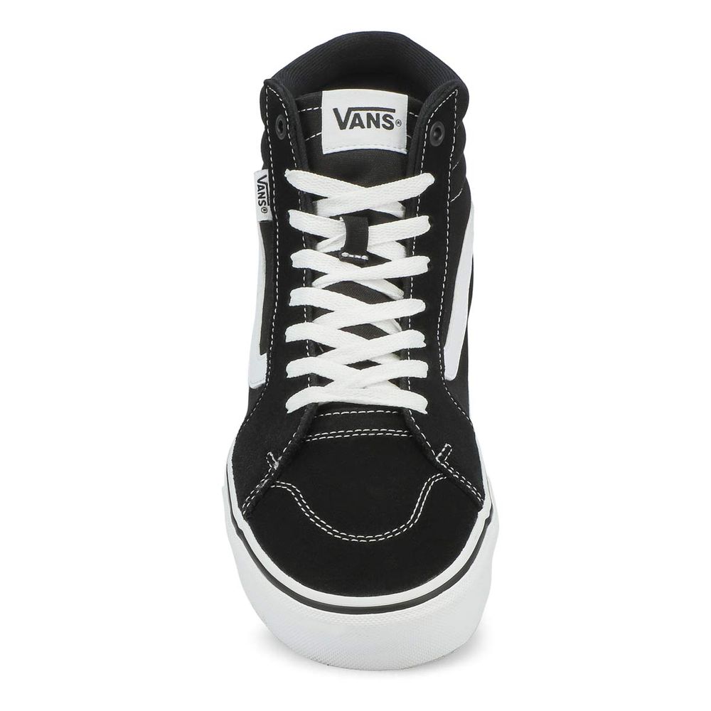 Mens Filmore Hi Lace Up Sneaker - Black/White