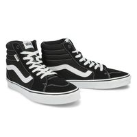 Mens Filmore Hi Lace Up Sneaker - Black/White