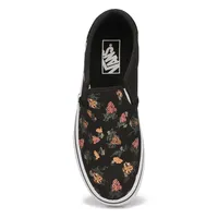 Womens Asher Slip On Sneaker - Black/White Multi