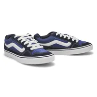 Mens Caldrone Lace Up Sneaker - Navy