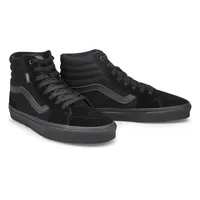 Mens Filmore Hi Lace Up Sneaker - Black/Black
