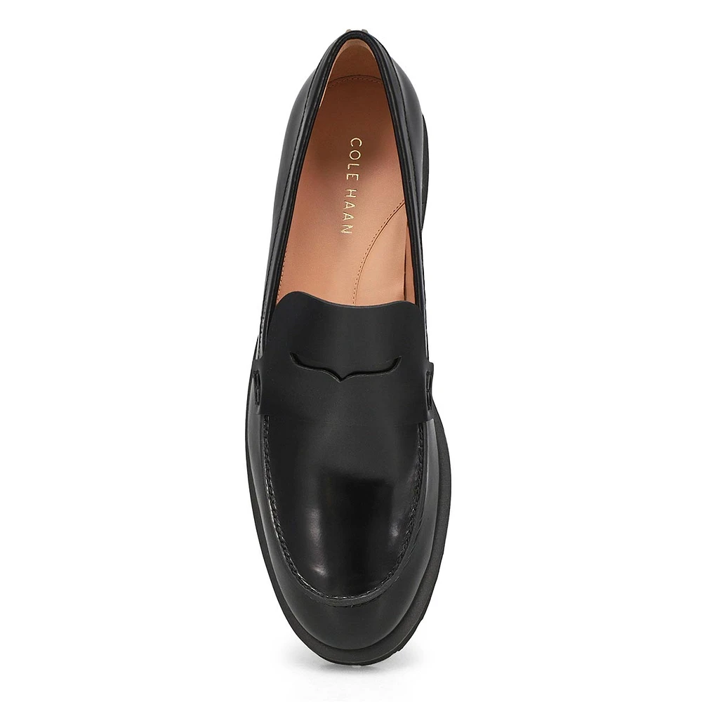 Womens Geneva Casual Loafers - Black