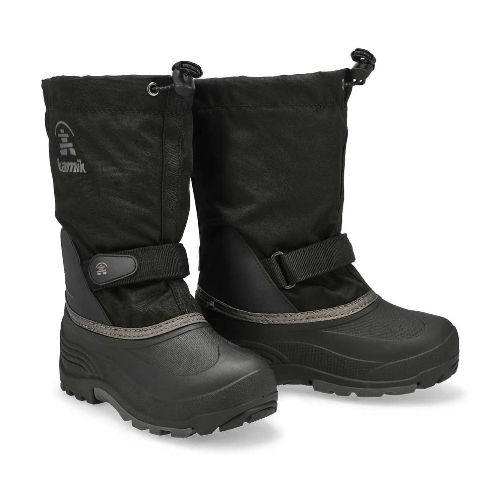 Boys Waterbug 5 Waterproof Winter Boot - Black/Charcoal