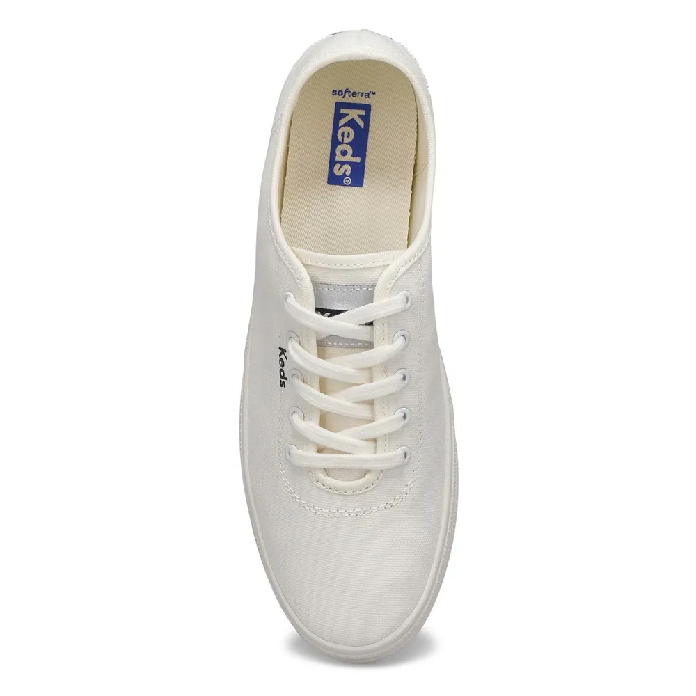 Womens Breezie Platform Sneaker - White