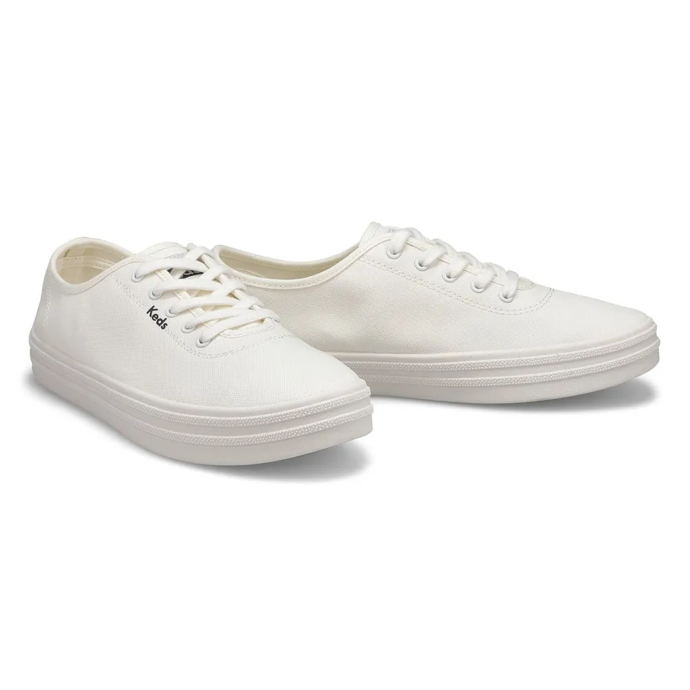 Womens Breezie Platform Sneaker - White