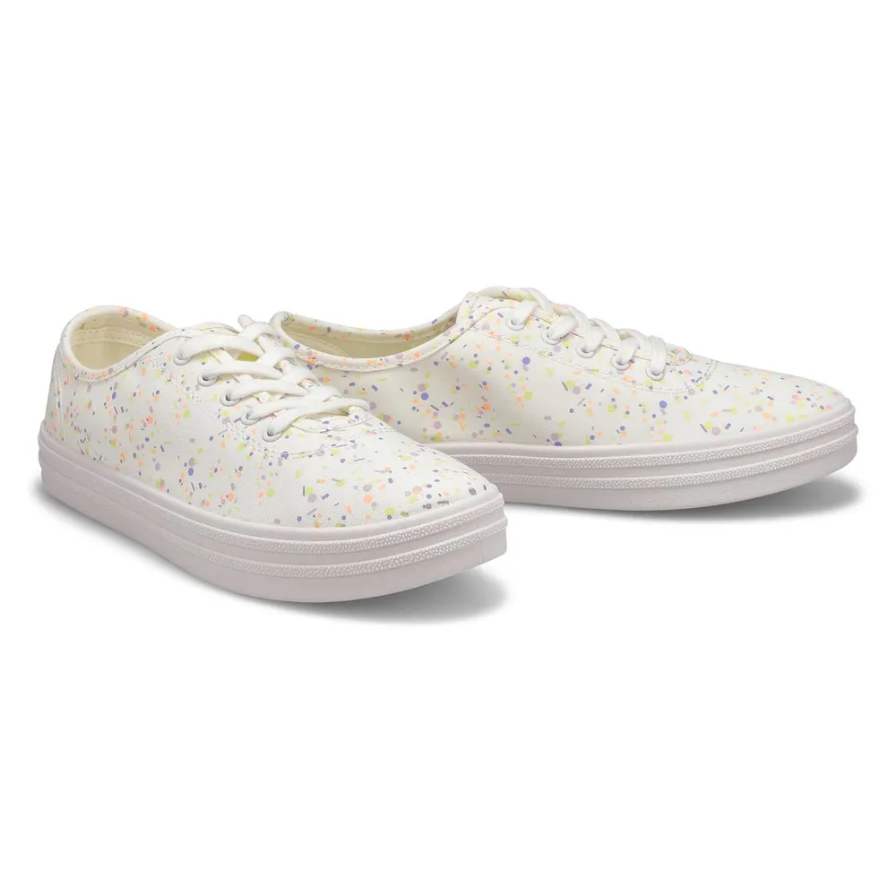 Womens Breezie Platform Sneaker - White/Multi