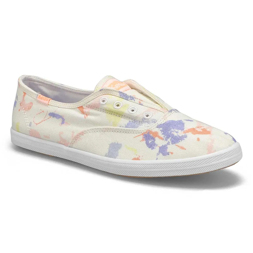 Keds Womens Chillax Seasonal Sneaker -White/Peach | Scarborough Town Centre