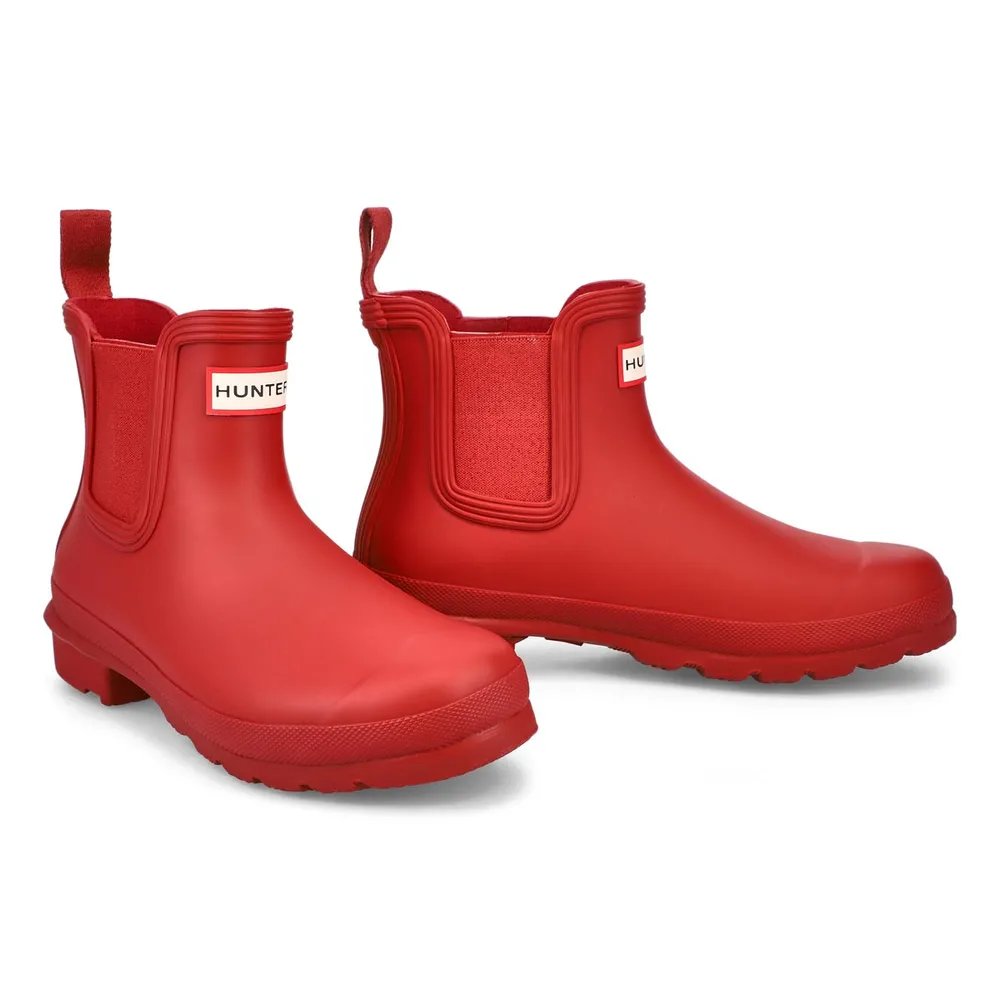 Womens Original Chelsea Rain Boot - Red