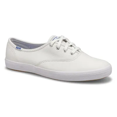 Womens Champion Sneaker - White Leather