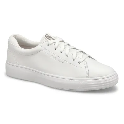 Womens Alley Leather Sneaker - White