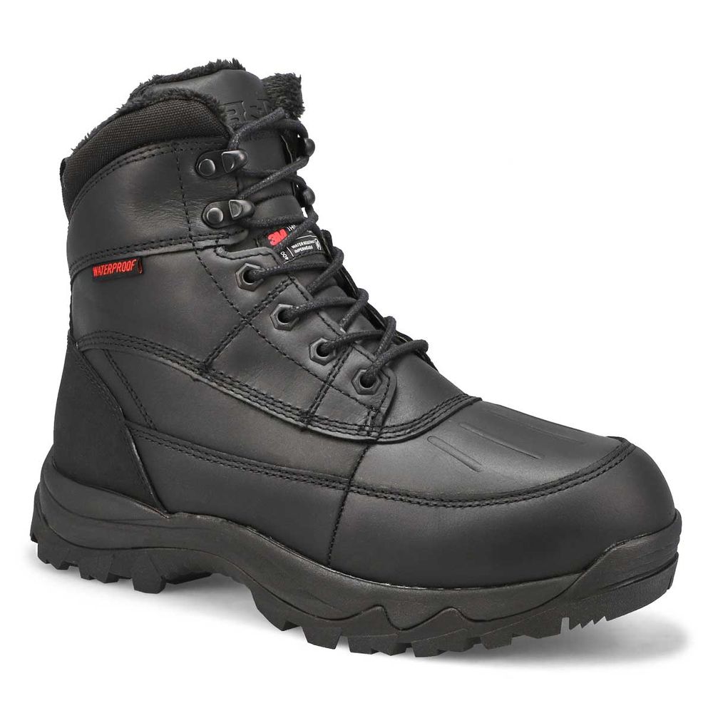 Mens Wheeler Waterproof Winter Boot - Black