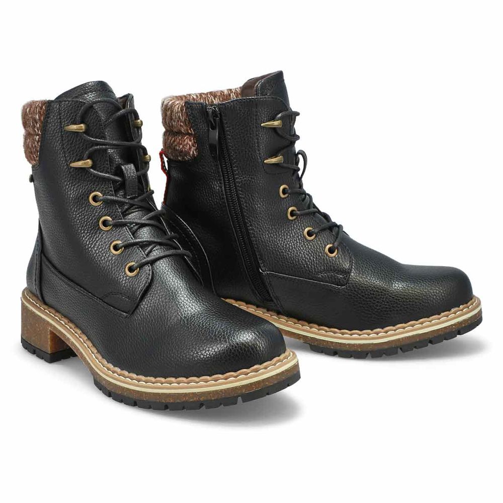 Womens Willow01 Vegan Waterproof Boot - Black