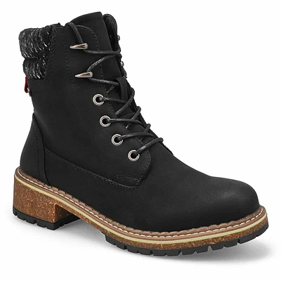 Womens Willow01 Vegan Waterproof Boot - Black