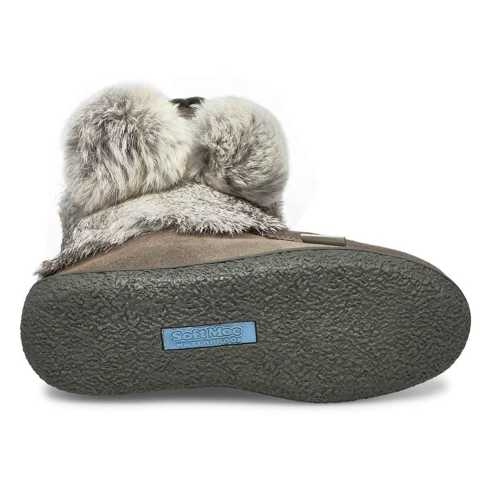 Womens Winter Niska 2 Waterproof SoftMocs - Grey