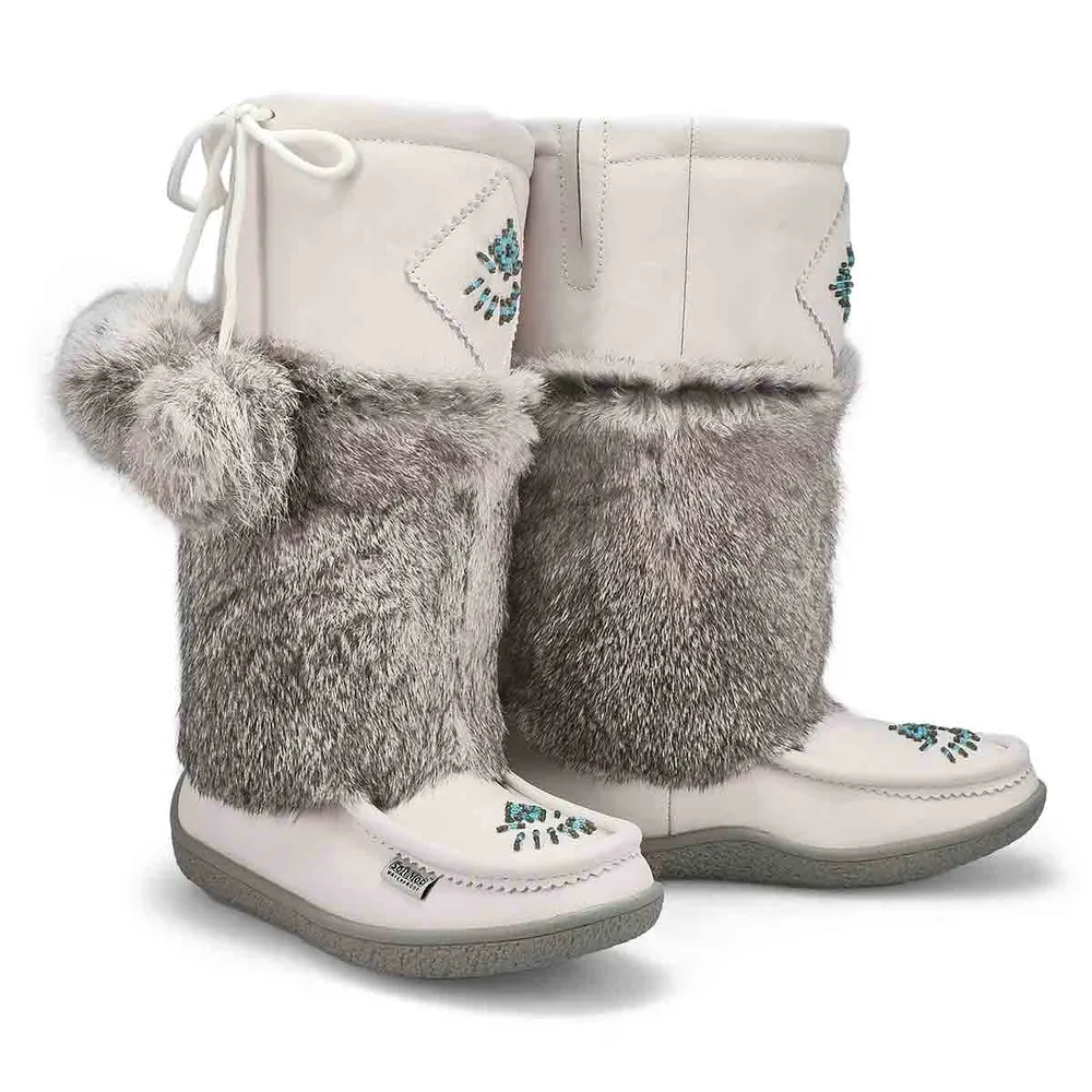 Womens Winter Niska 2 L Waterproof SoftMocs - White