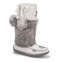 Womens Winter Niska 2 L Waterproof SoftMocs - White