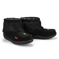 Womens Extra Minimuk SoftMocs - Black/Black