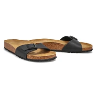 Women's Madrid Birko-Flor 1 Strap Narrow Sandal