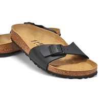 Women's Madrid Birko-Flor 1 Strap Narrow Sandal