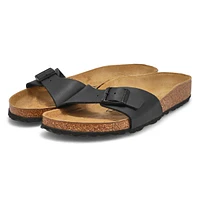 Women's Madrid Birko-Flor 1 Strap Narrow Sandal